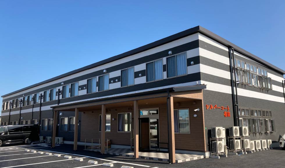 シルバーコート有田の外観
